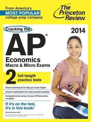 cover image of Cracking the AP Economics Macro & Micro Exams, 2014 Edition